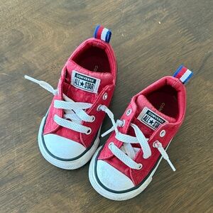 Converse Kids Red All Star Sneakers - Toddler Size 5